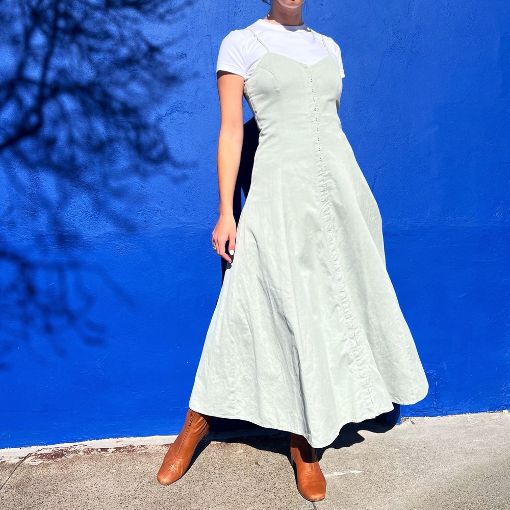 Mara Hoffman Robyn Hook & Eye Cotton Sleeveless Midi Dress 2